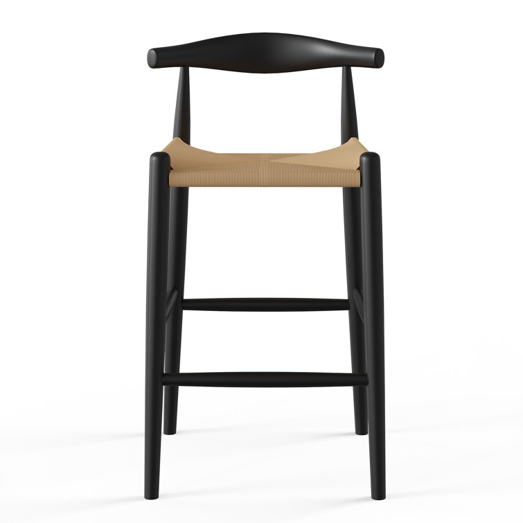 Ardo Solid Wood Bar Counter Stool Reviews AllModern